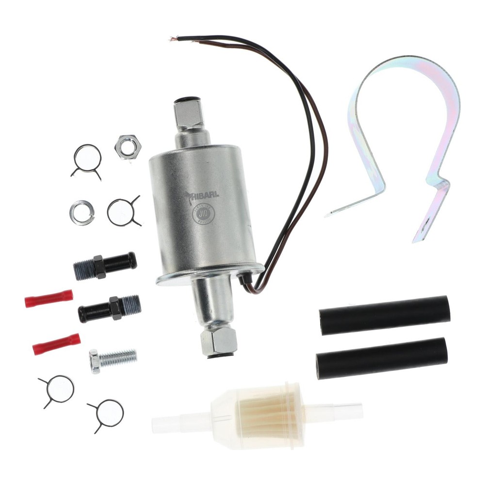 BOMBA GASOLINA CARB. ELECTRICA UNIVERSAL (REDONDA) (HIBARI)