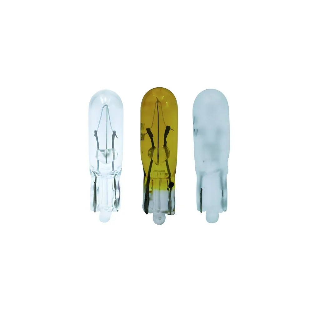 BOMBILLO TODO VIDRIO (12V) (GRANO ARROZ)