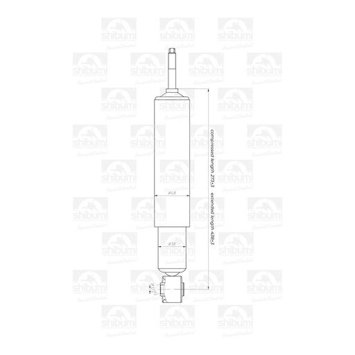 COMPENSADOR DEL. TOY. HILUX 4WD (83-98) (C/RESORTE) (SHIBUMI)