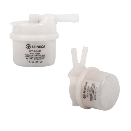 FILTRO GASOLINA UNIVERSAL PLASTICO V (SEINECA)