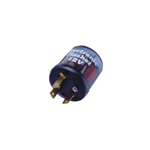 FLASHER 3P 12V ELECTRONICO CORTO (BLICK)