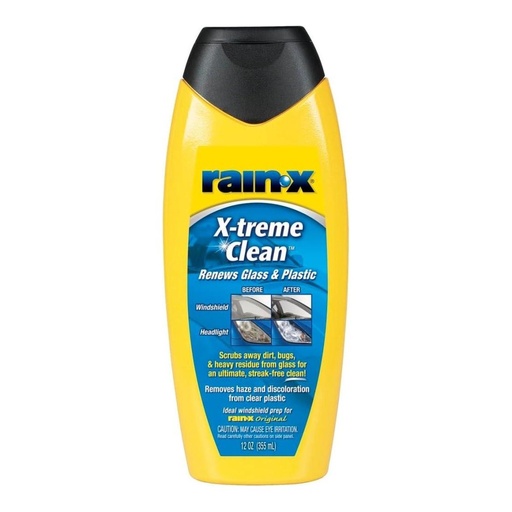 LIMPIADOR EXTREMO DE VID. PLAS. (12 OZ) (XTREMECLEAN) (RAINX)