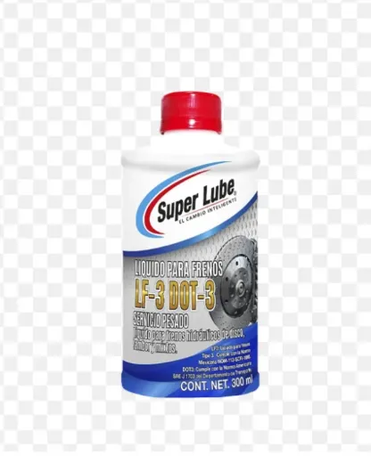 LIQUIDO FRENOS DOT3 12OZ (SUPER LUBE)